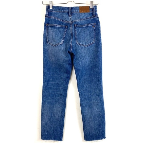 MADEWELL The Perfect Vintage Jeans Comfort Stretch Edition Size 24 Style #J8861 - Picture 4 of 11